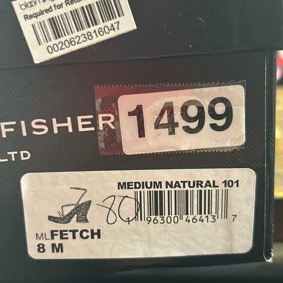 Marc Fisher Fetch Wedge Heel Sandals Retro Espadrilles Strappy Ankle Strap NEW 8 - Picture 10 of 10